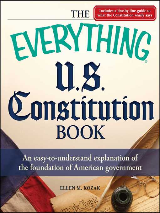 Title details for The Everything U.S. Constitution Book by Ellen M Kozak - Wait list